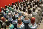 (293)Assorted Gas Cylinders