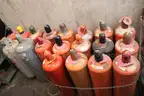 (293)Assorted Gas Cylinders