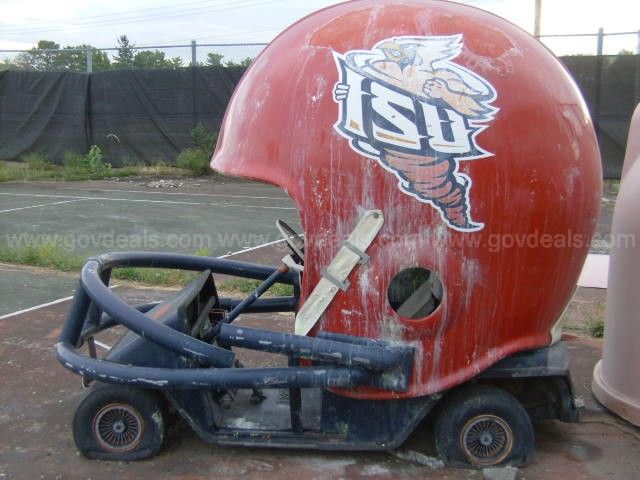 Football helmet hot sale cart