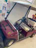 Red Golf Cart