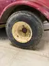 Red Golf Cart