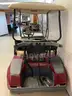 Red Golf Cart
