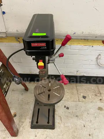 Drill Press and Bench Router