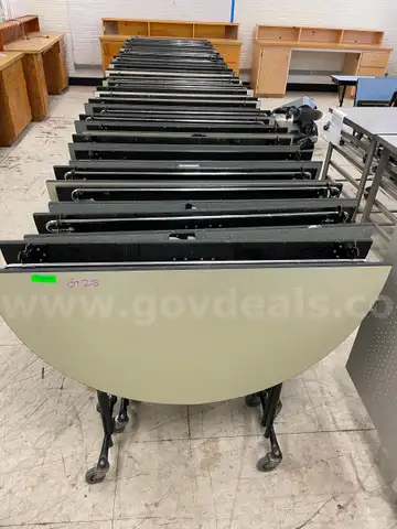 Lot of Approx. 30 Cafeteria Tables