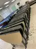 Lot of Approx. 30 Cafeteria Tables