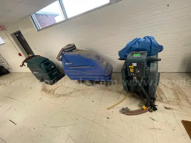 (3) Floor Scrubber