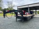 Kaufman Flatbed Gooseneck Trailer
