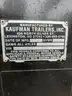 Kaufman Flatbed Gooseneck Trailer