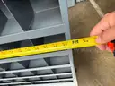 Three Metal Parts Storage Bin Shelves