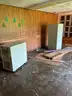 Scrap on Trailer and inside building (Trailer not included)