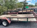 1999 Big Tex 16 ft Flat Bed Trailer