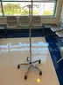Red Medicine Cart &#x26; IV Pole