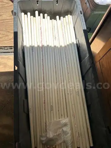 Ropes, PVC Poles, and Stakes