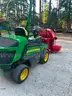 John Deere 1550 Terrain Cut w/ Agri Metal 2500 Blower