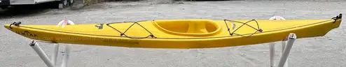 1994 Umiak Perception Yellow Kayak