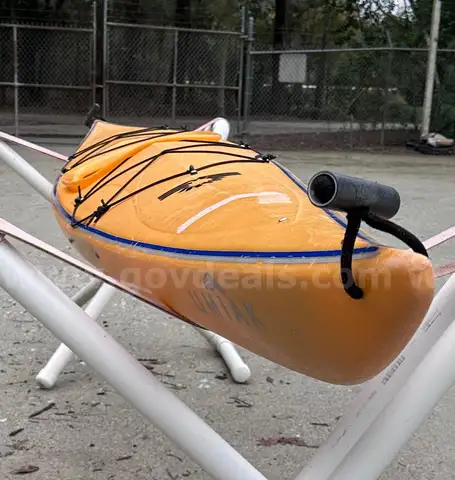 1994 Umiak Perception Red Kayak