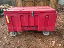 Red Cambro Drink Cooler