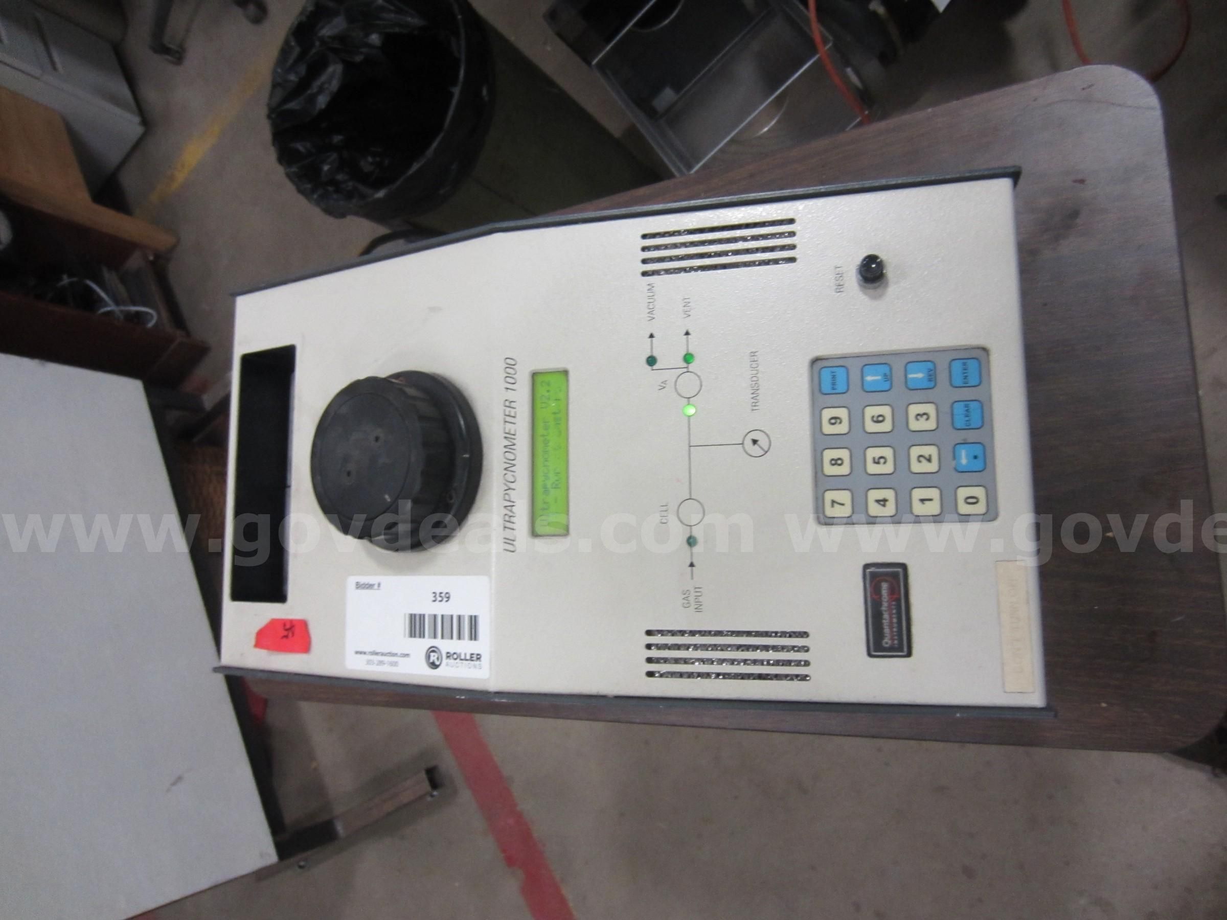 Quantachrome Instruments Ultrapycnometer 1000 | AllSurplus