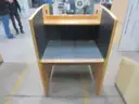 Lot of 7 Two Person Desk Carrels