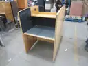 Lot of 7 Two Person Desk Carrels