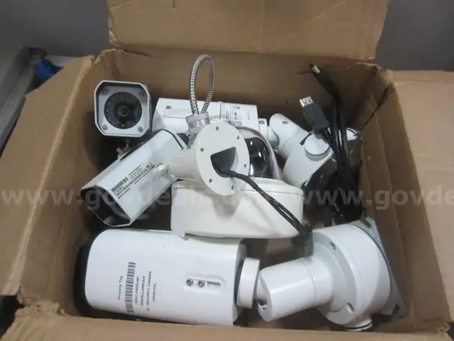 Lot of Security Cameras