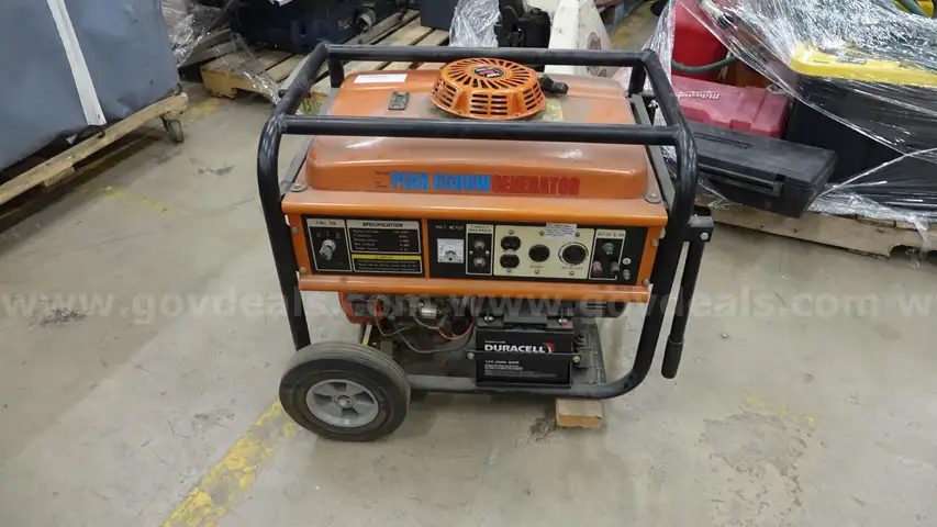 Peak KJ6500 6500W Generator