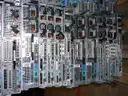 Pallet of 44 pieces of Dell server equipment