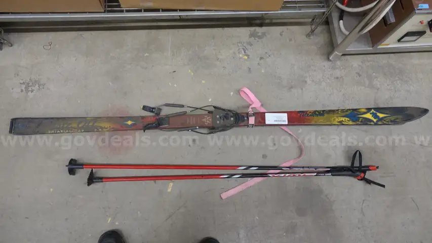 K2 Cross Country Ski and Set of Poles