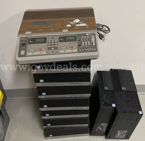 Lot of Office Electronics - Including Nine (9) Dell Computers with No Hard Drives