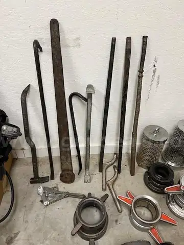 MISC. FIRE APPLIANCES AND PRYBARS