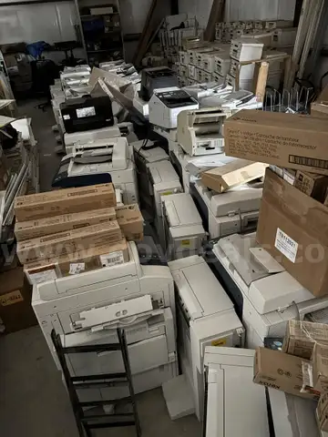 Lot of 24 Xerox copiers