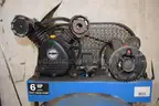 Cummins 60gal, 6hp 15cfm, air compressor. 230v single phase