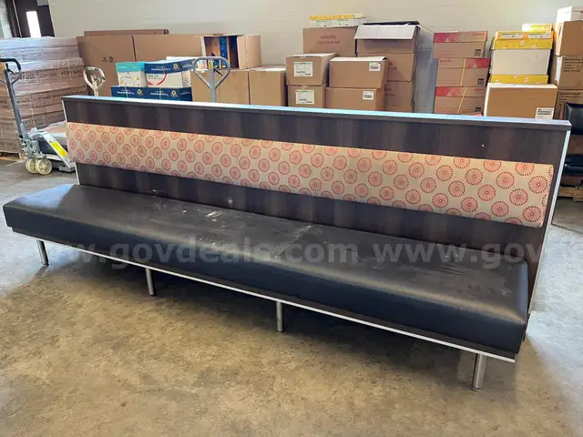 Cafeteria Booth Bench