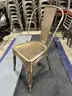 Lot of Metal Dining Chairs
