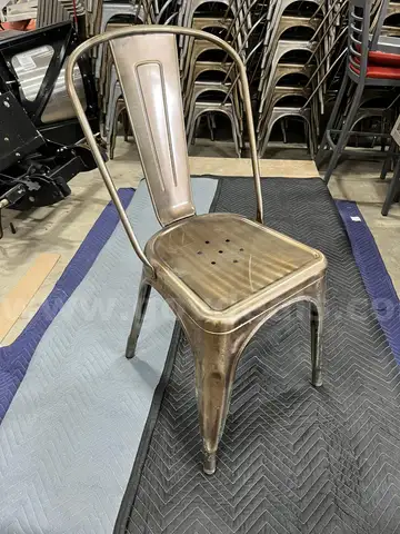 Lot of Metal Dining Chairs