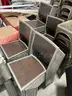 Lot of 20 Metal and Wood Dining Chairs