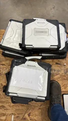 Lot of Panasonic Toughbooks