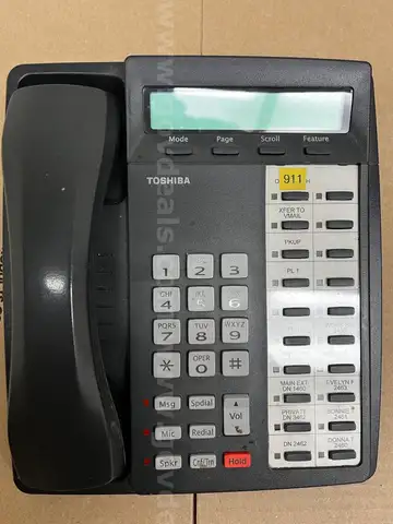 Lot of Over 60 Toshiba Digital Business Telephones