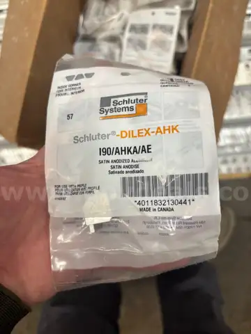 Schluter Systems- Tile Installation Hardware