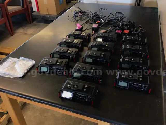 Lot of Tascam DR-70D Audio Recorders