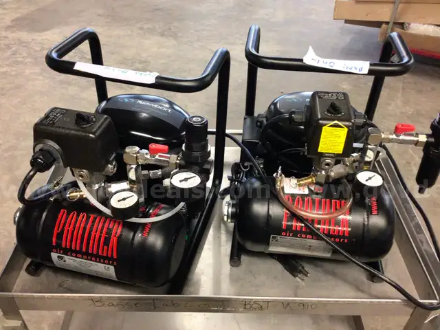Two Werther International P15-TC Air Compressors for Parts/Repair