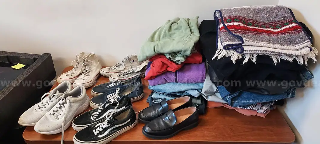 Lot of Used Clothing and Shoes
