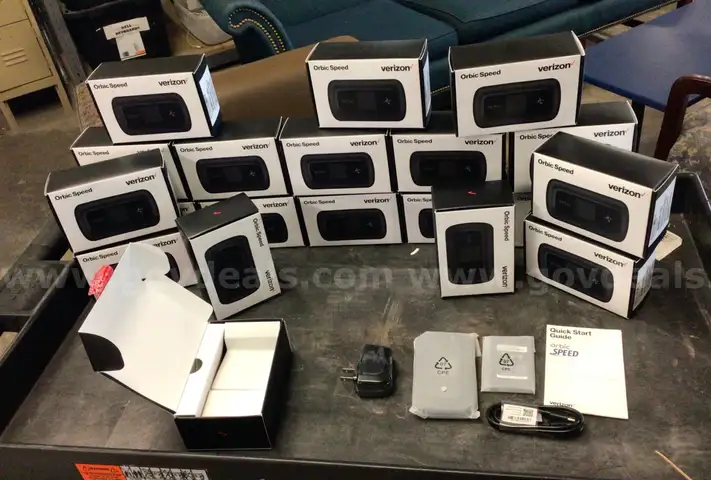 Lot of Verizon Orbic Speed Hotspots