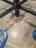 Qty 6 - Outdoor Round Metal Tables