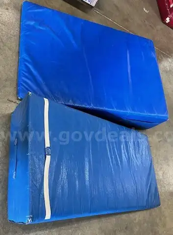 Blue Wedge Mats (2)