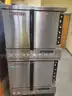 Lot of (2) Blodgett Commercial Natural Gas Stacked Ovens