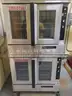 Lot of (2) Blodgett Commercial Natural Gas Stacked Ovens