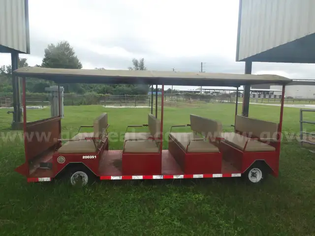 12-Seater Covered Tram
