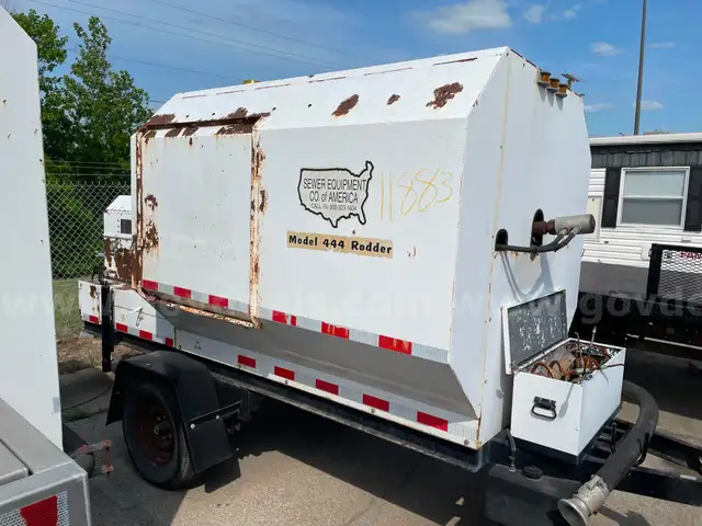2004 Sewer Equipment Co. of America 444 Sectional Rodder
