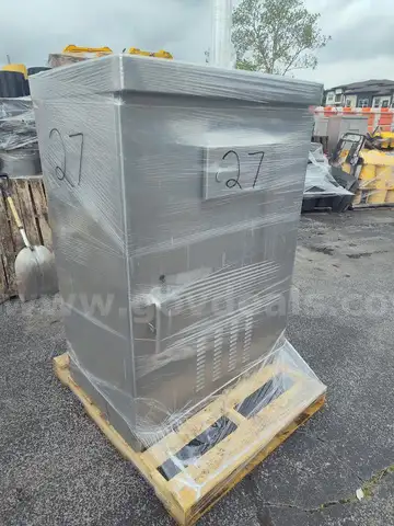 lot of (1) large 12 phase traffic control box